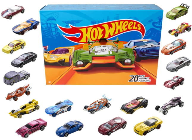 Hot Wheels 20-Car Collector Lot — Mixed Assortment