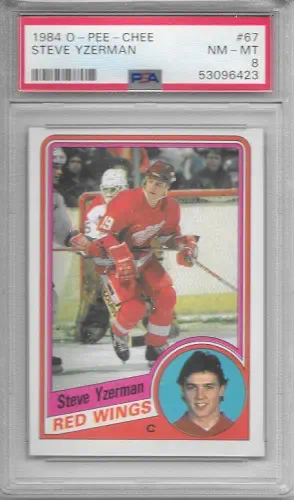 Vintage hockey cards